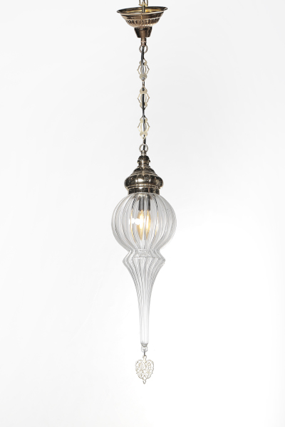 Stylish Pyrex Hanging Lamp Model 1